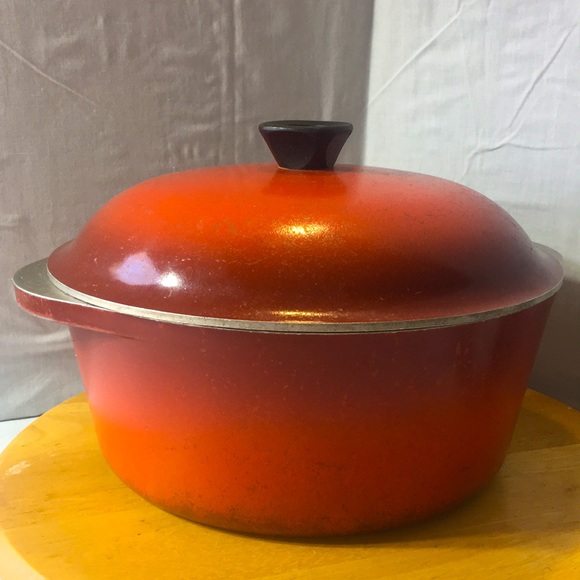 Club Aluminum Kitchen Vintage Red Club Cast Aluminum Dutch Oven